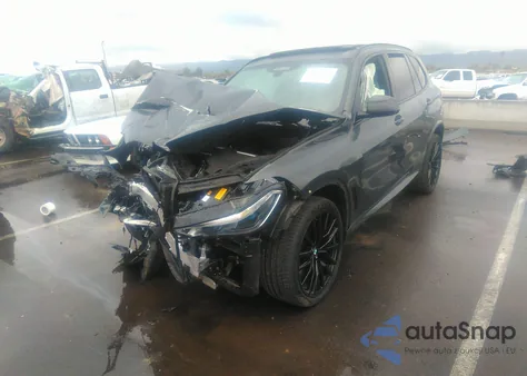 2022 BMW X5 M50I from USA, damaged, VIN 5UXJU4C03N9M08814